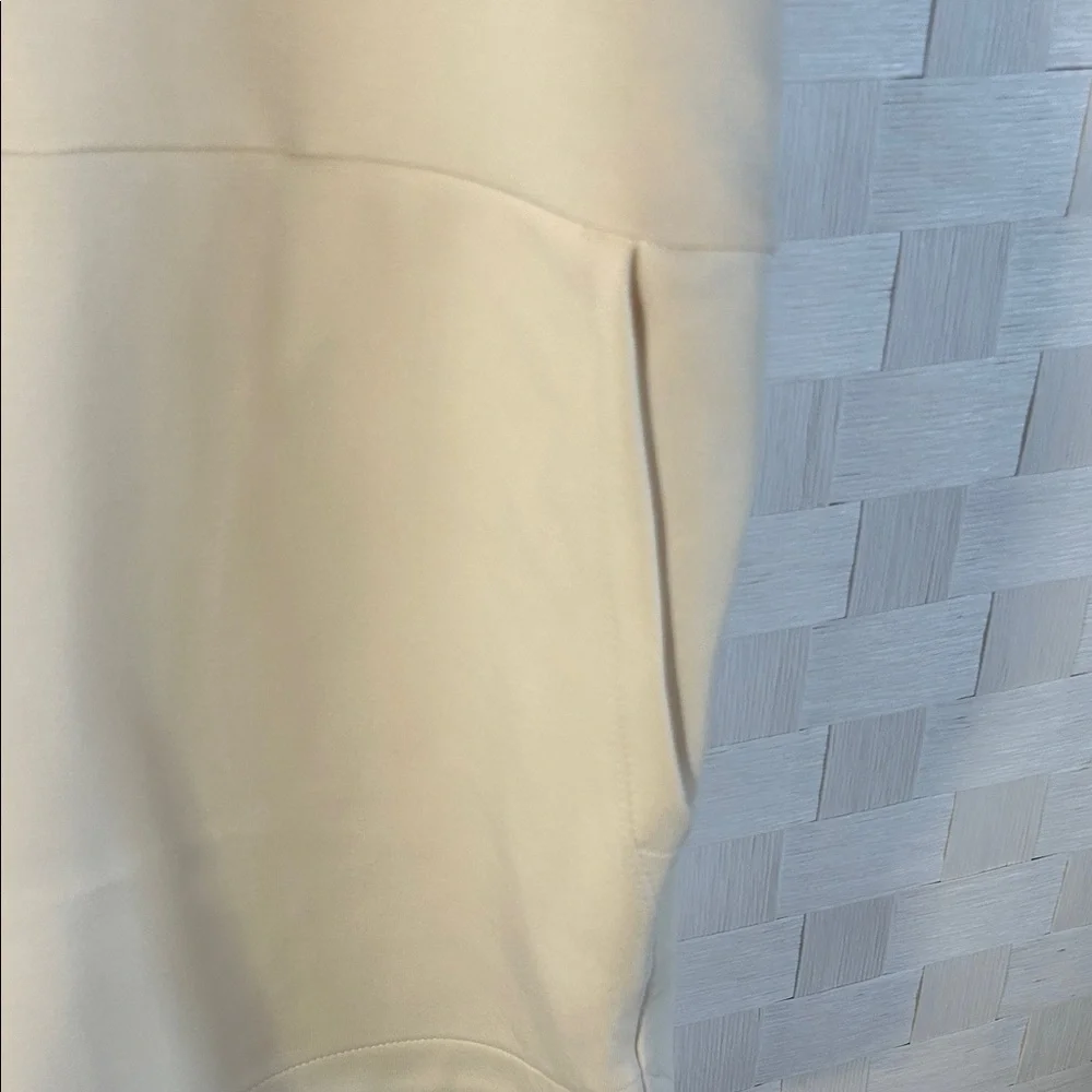 A New Day Sleeveless Cream Jumpsuit with pockets - Picture 3 of 7